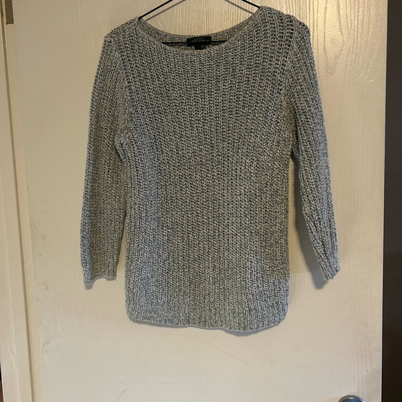 Ralph Lauren Sweaters - Ralph Lauren Women's Textured Gray Sweater